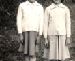 Pierwsza Komunia Swięta rok 1954 zdjęcie Krystyny Kutyłowskiej